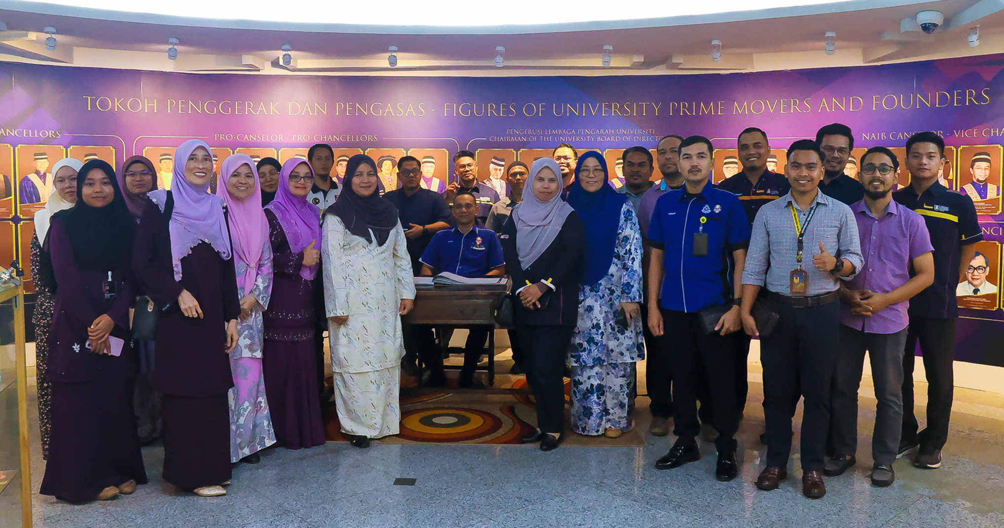 Lawatan dari Kakitangan Universiti Teknologi MARA (UiTM) Cawangan Pahang