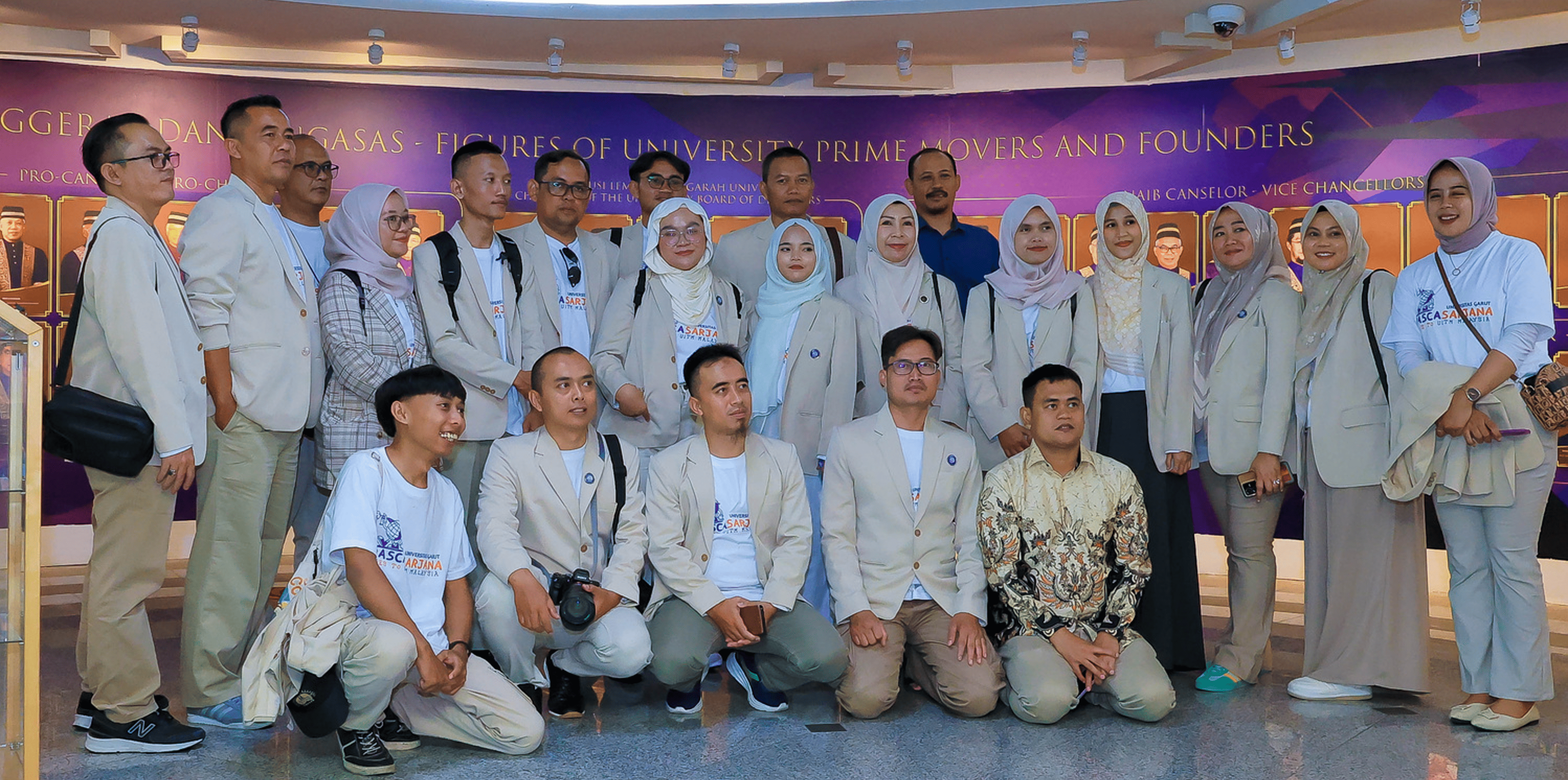 Lawatan dari Universitas Garut (UNIGA), Indonesia.